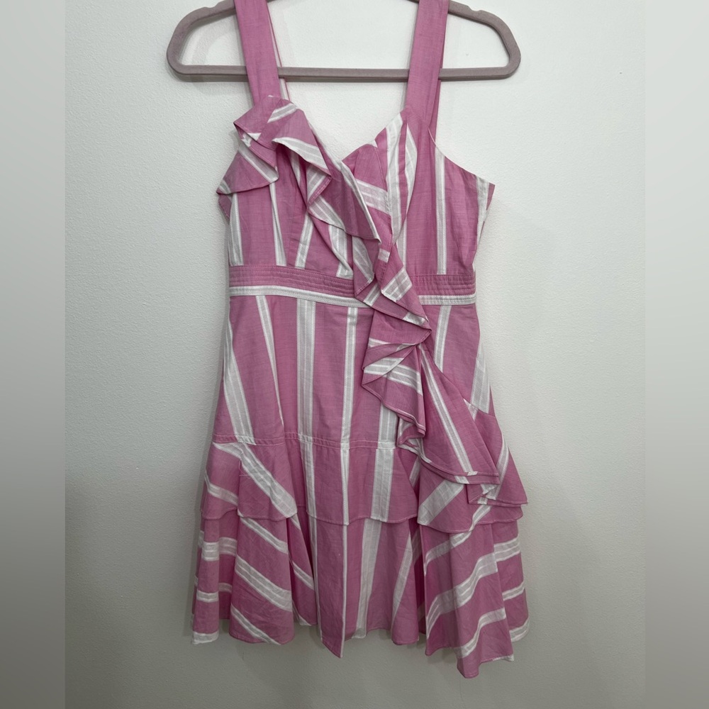 Gianni Bini Pink Ruffle Dress